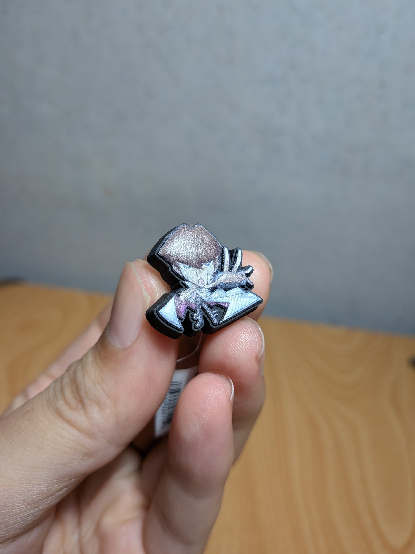 コラボジビッツの寄り。小さいのに塗り分けが細かいです