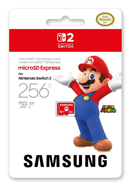 Samsung microSD Express 256GB（Nintendo Switch 2 用・任天堂ライセンス）